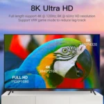 8K 60Hz HDMI 2.1 Female to DP Male Adapter - Image 7