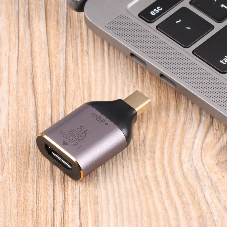 PC1938_4.webp 8K 60Hz HDMI 2.1 Female to Mini DP Male Adapter - Image 5