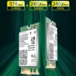 COMFAST AX210 vPro-M 5374Mbps Bluetooth 5.2 Tri-band Wireless Network Card - Image 4