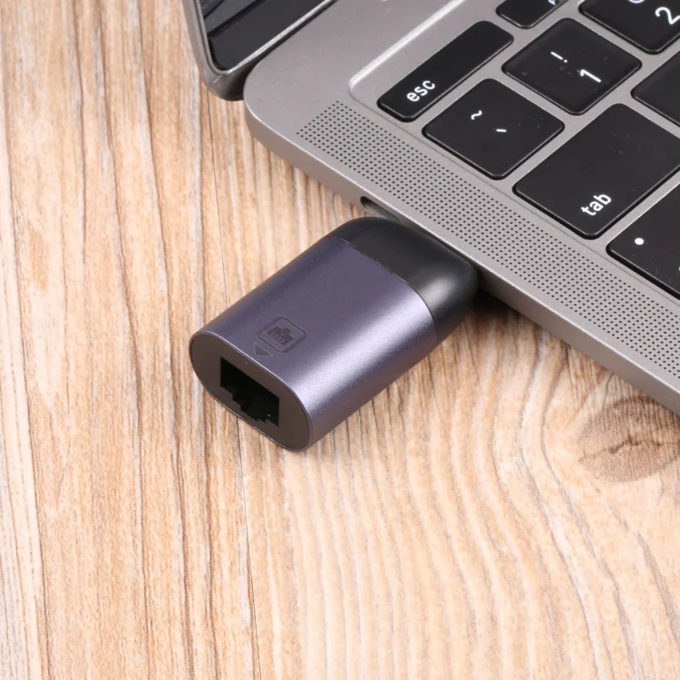 PC1943_4.webp USB-C / Type-C Male to 100M RJ45 Female Adapter - Image 5