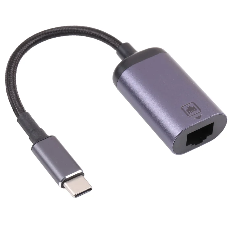 PC1944.webp USB-C / Type-C Male to 100M RJ45 Female Adapter Cable - Image 1