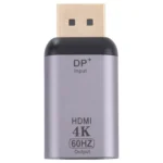 4K 60Hz HDMI Female to Display Port Male Adapter - Image 2