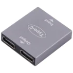 USB-C / Type-C Female to USB-C / Type-C Female 1 to 2 Converter - Image 3