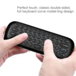 W1 Wireless QWERTY 57-Keys Keyboard 2.4G Air Mouse Remote Controller with LED Indicator for Android TV Box, Mini PC, Smart TV, Projector, HTPC, All-in-one PC / TV - Image 4