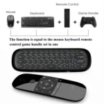 W1 Wireless QWERTY 57-Keys Keyboard 2.4G Air Mouse Remote Controller with LED Indicator for Android TV Box, Mini PC, Smart TV, Projector, HTPC, All-in-one PC / TV - Image 8