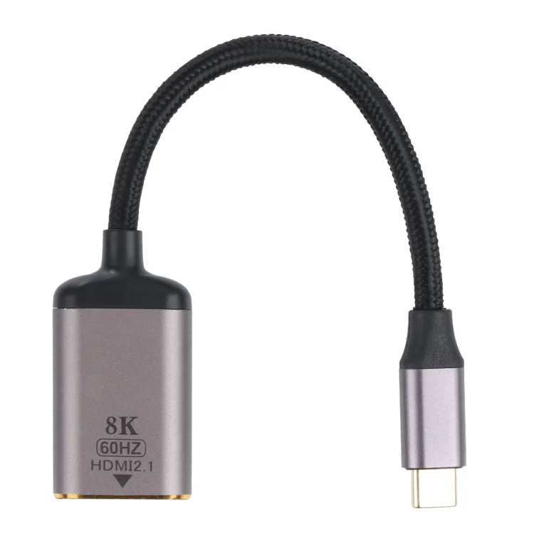 PC2036_2.webp 8K 60Hz HDMI Female to USB-C / Type-C Male Adapter Cable - Image 3