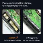 TC44 USB-C / Type-C to SATA Hard Disk Drive Converter for 2.5 inch Solid State and Mechanical Hard Drives - Image 3