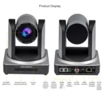 FEELWORLD POE20X Simultaneous 20X Optical Zoom Live Streaming PTZ Camera, EU and US Plug - Image 7