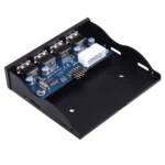 3.5 inch Floppy Expansion Bay Front Panel 4 Ports USB 2.0 HUB  Adapter Connector - Image 5
