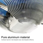 CL-A003 Extreme Edition 3 Pin AMD LGA775 CPU Fan with Light - Image 5