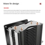 Red Sea Mini Computer CPU Mute Radiator - Image 4