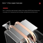 Red Sea Mini Computer CPU Mute Radiator - Image 5