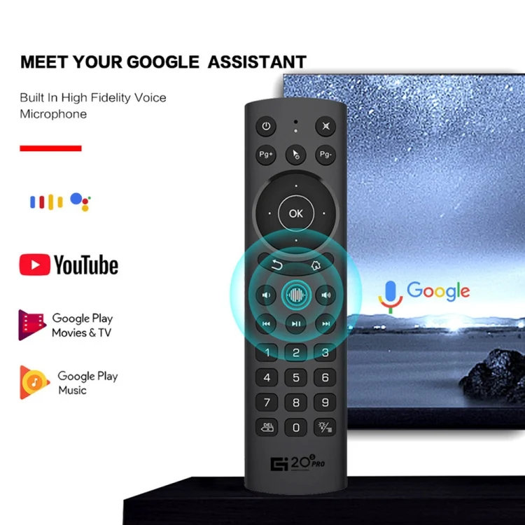 PC2116_5.webp G20S Pro Voice Backlight Version 2.4G Air Mouse Remote Control - Image 6