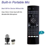 MX3-L Voice with Backlight 2.4GHz Fly Air Mouse Wireless Keyboard Remote Control - Image 2