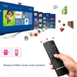 MX3-L Voice with Backlight 2.4GHz Fly Air Mouse Wireless Keyboard Remote Control - Image 5