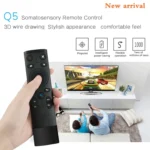 Q5 Voice Foreign Version USB 2.4G Wireless Voice Flying Mouse Remote Control, Support Set-Top Box / Computer - Image 7