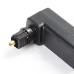 EMK 360 Degree Male to Female Conversion Head Optical Fiber Adapter Audio Adapter - Image 3