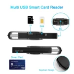 Rocketek CR310-B USB3.0 Multi-function IC Smart Card / SD / TF / SIM Card Reader - Image 3