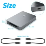 Rocketek CR316 USB3.1 Gen2 CFexpress Type B Card Reader - Image 2