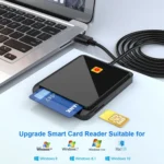 Rocketek CR317 USB 2.0 SIM / ID / CAC Smart Card 2 in 1 Card Reader - Image 4