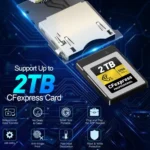 Rocketek CR315 USB3.1 Gen2 Type-C CFexpress Type B Card Reader - Image 4