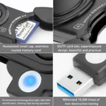 Rocketek CR3 USB3.0 2 in 1 SD / TF Card Reader - Image 6