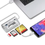 Rocketek HC423 USB3.0 x 3 + SD / TF / CF Card Reader HUB Adapter - Image 5