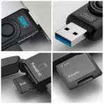 Rocketek CR5 USB3.0 Multi-function SD / TF Card Reader - Image 5