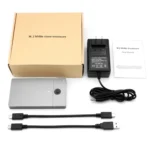 Rocketek ME921 USB3.1 Gen2 Dual M.2 Solid State Drive Box NVMe Docking Station, US Plug - Image 5