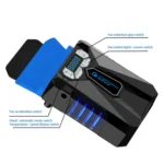 Ice Troll 5 COOLCOLD Portable Laptop Cooling Fan Air Cooler Speed Adjustable High Performance Notebook Fan Cooler Controller - Image 3