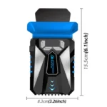 Ice Troll 5 COOLCOLD Portable Laptop Cooling Fan Air Cooler Speed Adjustable High Performance Notebook Fan Cooler Controller, AC 220V - Image 5
