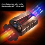 Ice Troll 7 COOLCOLD Portable Laptop Notebook Fan Turbo Radiator Ultra Silent Cooling Fan, AC 220V(Bronze) - Image 5