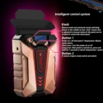 Ice Troll 7 COOLCOLD Portable Laptop Notebook Fan Turbo Radiator Ultra Silent Cooling Fan, AC 220V(Bronze) - Image 8