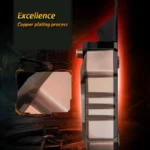 Ice Troll 7 COOLCOLD Portable Laptop Notebook Fan Turbo Radiator Ultra Silent Cooling Fan, AC 220V(Bronze) - Image 10