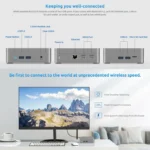 BMAX B3 Windows 11 Mini PC, 16GB+512GB, Intel Jasper Lake N5095, Support HDMI / RJ45 / TF Card, US Plug - Image 7