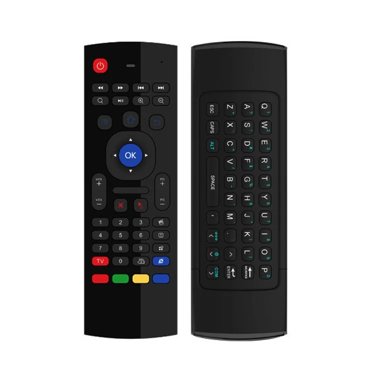 MX3-L Standard Version 2.4GHz Fly Air Mouse Wireless Keyboard Remote Control