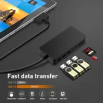 Rocketek SH701 11 in 1 100M RJ45 / USB 3.0 HUB Adapter for Surface Pro 5 / 6 - Image 7