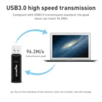Rocketek CR11 High Speed USB3.0 2 in 1 SD / TF Card Reader - Image 5