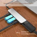 5 in 1 HDMI + USB x 2 + PD x 2 to USB-C / Type-C HUB Adapter - Image 4