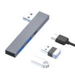 889C USB Male to USB 2.0+USB 3.0+USB-C/Type-C Female Adapter