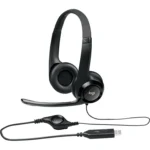 Logitech H390 USB Wired Headset Stereo Headphones with Noise-Cancelling Microphone - Image 3