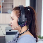 YINDIAO Q2 Head-mounted Wired Gaming Headset with Microphone, Version: Dual 3.5mm + USB - Image 11
