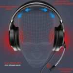 YINDIAO Q2 Head-mounted Wired Gaming Headset with Microphone, Version: Dual 3.5mm + USB - Image 9