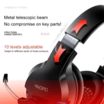 YINDIAO Q2 Head-mounted Wired Gaming Headset with Microphone, Version: Single USB Sound Card - Image 3