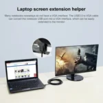 1.8m USB3.0 to VGA Converter Extension Cable - Image 5