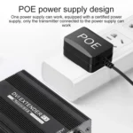 Measy DVI1815 DVI Extender Transmitter and Receiver Converter, POE Single Power Supply, Transmission Distance: 150m - Image 3