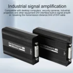 Measy DVI1815 DVI Extender Transmitter and Receiver Converter, POE Single Power Supply, Transmission Distance: 150m - Image 6