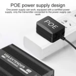 Measy VGA1815 VGA Extender Transmitter and Receiver Converter, POE Single Power Supply, Transmission Distance: 150m - Image 3