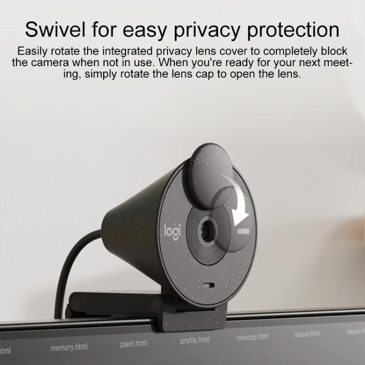 PC2433_B2.webp Logitech Brio 300 2MP 1080P Full HD IP Camera with Noise Reduction Microphone - Image 3
