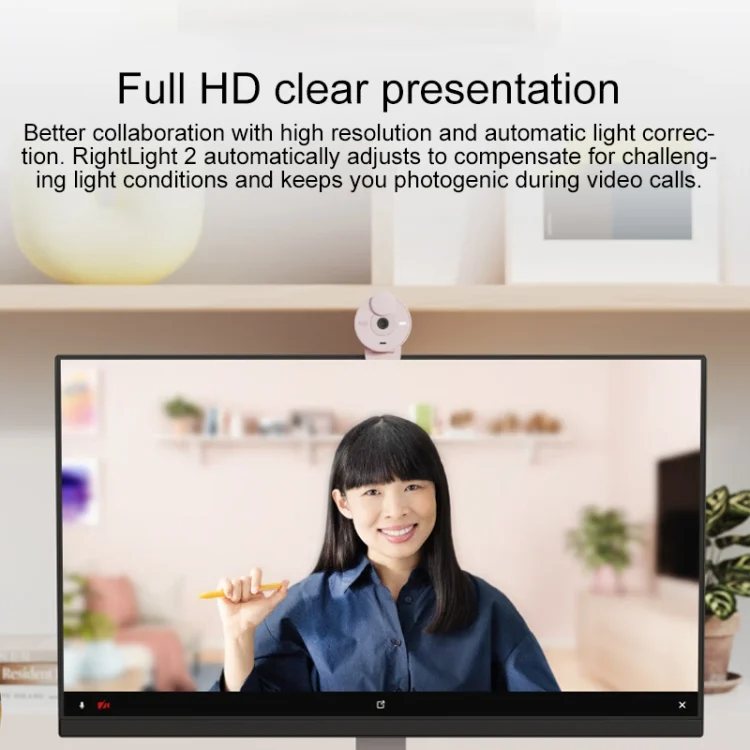 PC2433_B6.webp Logitech Brio 300 2MP 1080P Full HD IP Camera with Noise Reduction Microphone - Image 7